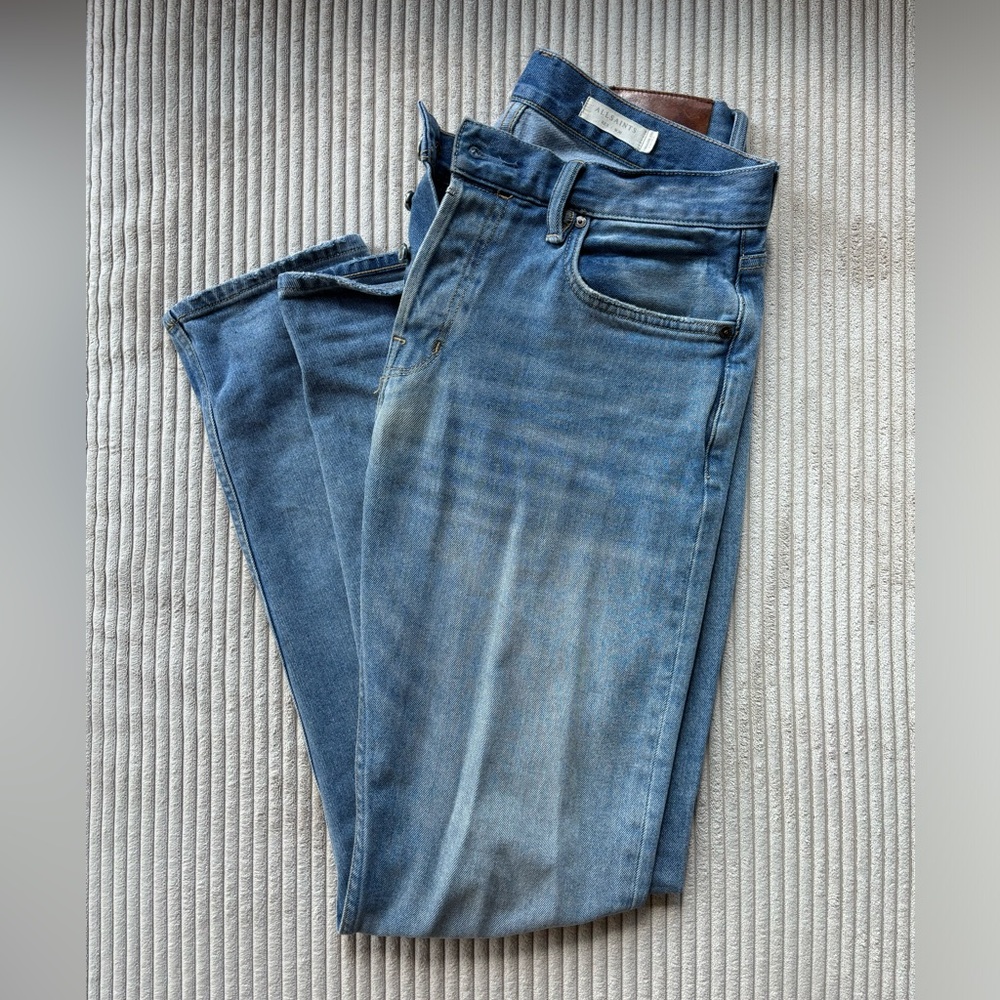 All Saints Rex Mens Jeans, Size 30x32